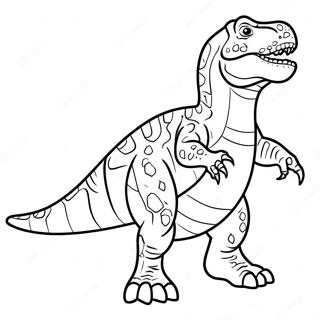 Page A Colorier Giganotosaurus 16812-14151