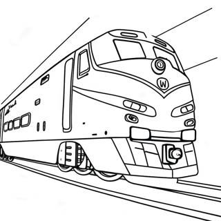 Page A Colorier Du Voyage Colore En Train Amtrak 16933-14257