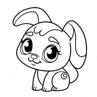 Page A Colorier Adorable Chiot Littlest Pet Shop 16973-14290