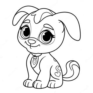 Page A Colorier Adorable Chiot Littlest Pet Shop 16973-14291