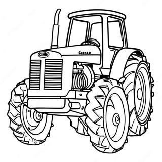 Page A Colorier Tracteur Case 17003-14302