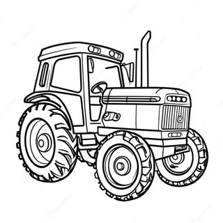 Page A Colorier Tracteur Case 17003-14304