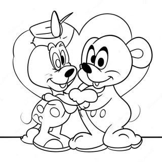 Page A Colorier Disney Pour La Saint Valentin 17013-14310