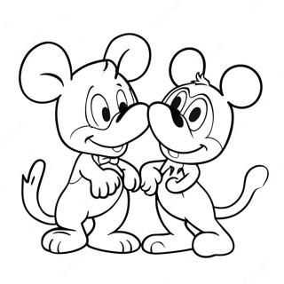 Page A Colorier Disney Pour La Saint Valentin 17013-14312