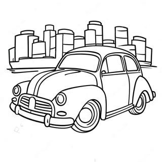 Page A Colorier De Voiture Facile 17053-14343