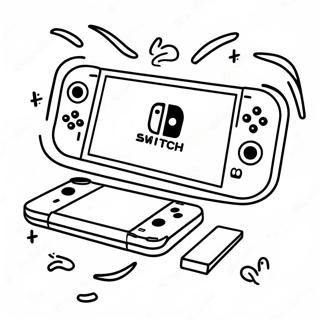 Nintendo Switch Pages À Colorier