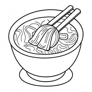 Ramen Pages À Colorier