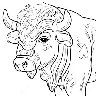 Page A Colorier Bison 17253-14502