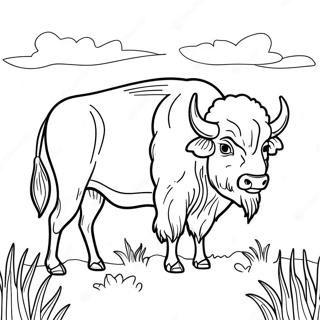 Page A Colorier Bison 17253-14504