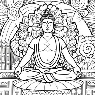 Page A Colorier De Meditation Consciente 17385-14602