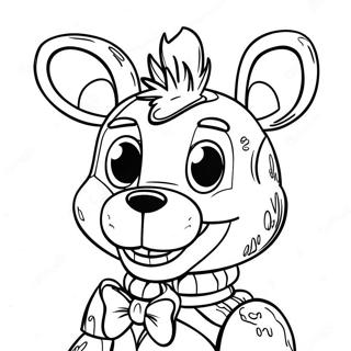 Page A Colorier Mangle Fnaf 17454-14653