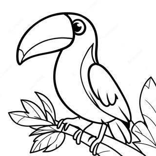 Page A Colorier Toucan 17504-14694