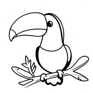 Page A Colorier Toucan 17504-14695