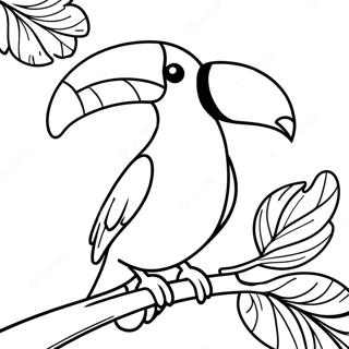 Page A Colorier Toucan 17504-14696