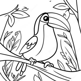 Toucan Pages à Colorier