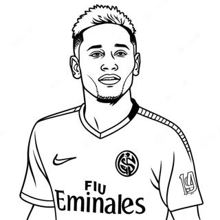 Page A Colorier Neymar Psg 17594-14768