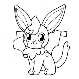 Page A Colorier Sylveon 17635-14790