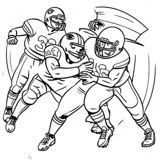 Page A Colorier De Football Universitaire 17705-14847