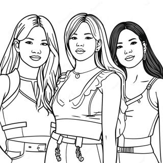 Page A Colorier Blackpink 1771-1414