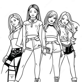 Page A Colorier Blackpink 1771-1415