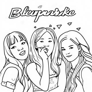 Page A Colorier Blackpink 1771-1457