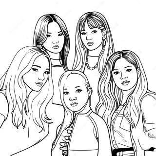 Page A Colorier Blackpink 1771-1459