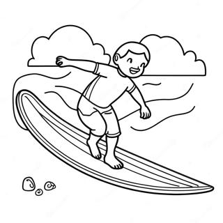 Page A Colorier De Surf 17765-14895