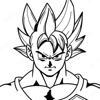 Vegito Pages À Colorier