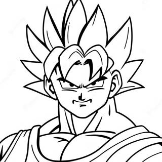 Page A Colorier De Vegito En Forme De Super Saiyan 17786-14913