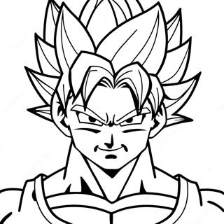 Page A Colorier De Vegito En Forme De Super Saiyan 17786-14914