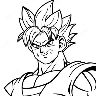 Vegito Pages à Colorier