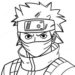 Page A Colorier Kakashi 1781-1422