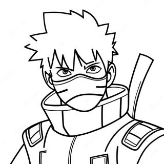 Page A Colorier Kakashi 1781-1423