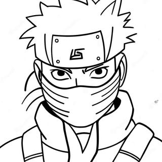 Page A Colorier Kakashi 1781-1424