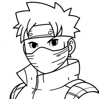 Page A Colorier Kakashi 1781-1467