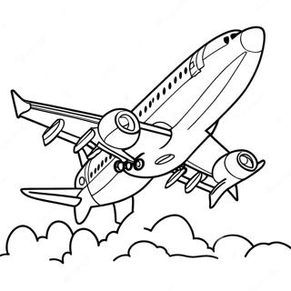 Page A Colorier Du Boeing 737 17935-15030