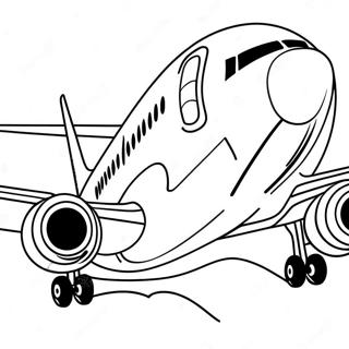 Page A Colorier Du Boeing 737 17935-15031