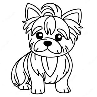 Yorkie A Colorier 18155-15206