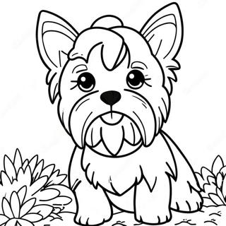 Yorkie A Colorier 18155-15208