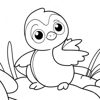 Piplup Pages À Colorier