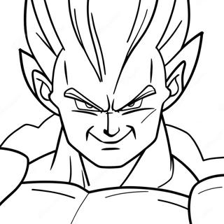 Page A Colorier Vegeta Super Saiyan En Bataille 18226-15275