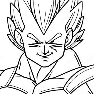 Page A Colorier Vegeta Super Saiyan En Bataille 18226-15276