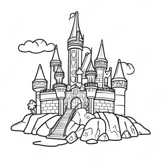 Page A Colorier Chateau Colore De Legoland 18266-15306