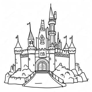 Page A Colorier Chateau Colore De Legoland 18266-15308