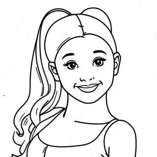 Page A Colorier Dariana Grande 1851-1523