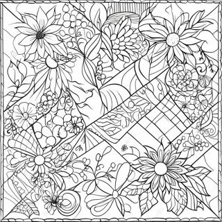 Page A Colorier De Quilt Colore 18616-15585