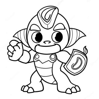 Skylanders Pages À Colorier