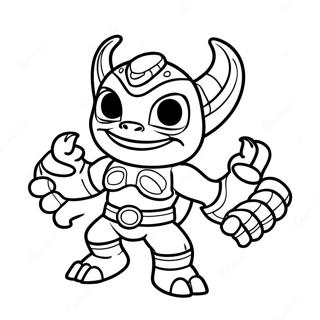 Page A Colorier Skylanders 18655-15616