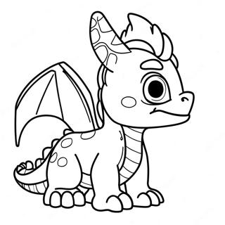 Page A Colorier Spyro Le Dragon Skylanders 18656-15619