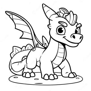 Page A Colorier Spyro Le Dragon Skylanders 18656-15620